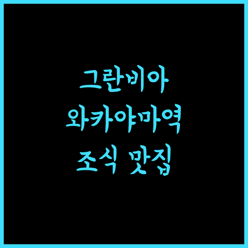 호텔 그란비아 와카야마.. 역세권과 맛있는 조식, 완벽한 와카야마 여행 시작!