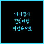바리 밸리 리조트 앤드 레스토랑, 아름다운 자연 속에서 즐기는 힐링 여행