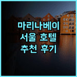 호텔 마리나베이 서울 추천 후기 깔끔한 시설, 만족스러운 서비스!