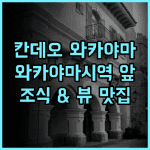 칸데오 호텔 난카이 와카야마 후기, 와카야마시역 바로 앞 훌륭한 뷰! 조식맛집 가족여행 온천호텔
