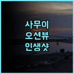 안주 시메이트 빌라 사무이, 프라이빗 뷰 맛집! 코사무이 오션뷰 인생샷 추천 후기