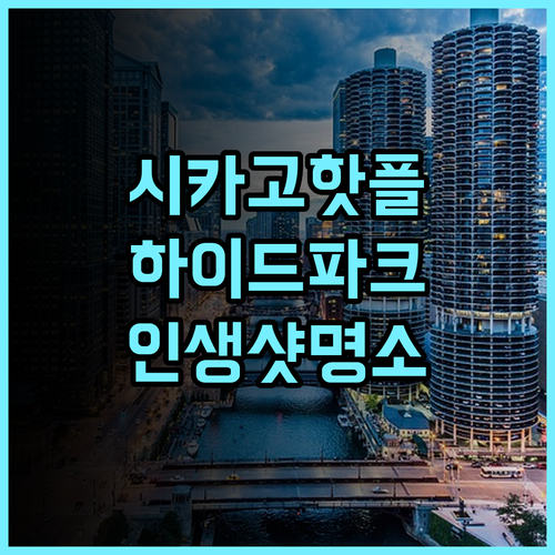 소피 하이드 파크 추천 후기 시카고 인스타 핫플 호텔 방문객 극찬! 시카고여행 하이드파크 인생샷명소