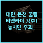 양 밍 샨 티엔 라이 리조트 & 스파 대만 신베이 양밍산 온천 힐링 숙소 추천
