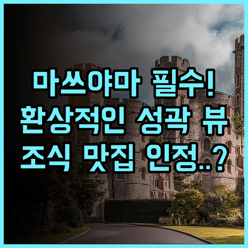 호텔 마이스테이스 마쓰야마 후기 성곽 뷰와 현지식 조식이 훌륭한 여행 숙소 추천