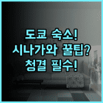 슈퍼 호텔 시나가와 신반바 조용하고 청결한 도쿄 숙소 비교 후기