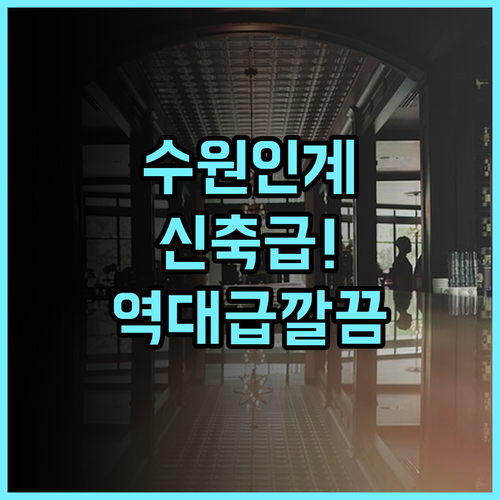 홈즈스테이 수원 후기 신축 시설이 깔끔한 수원 인계동 비즈니스 호텔 추천