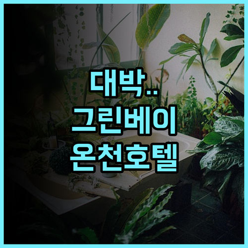 CT 그린 베이 온천 호텔 후기 대가족 여행에 최적화된 넓은 객실과 온천 시설 추천