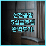 선전 데이헬로 인터내셔널 호텔 후기 공항 접근성이 뛰어난 5성급 숙소 추천