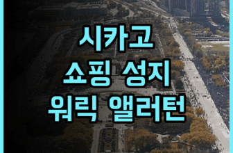 워릭 앨러턴 시카고 후기 매그니피슨트 마일 쇼핑 여행 최고의 숙소 추천