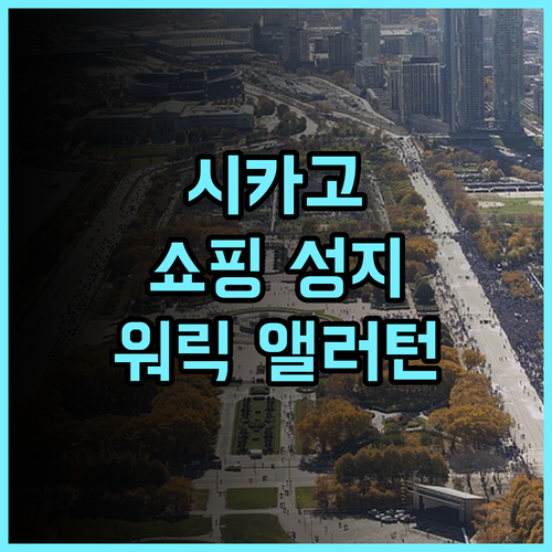 워릭 앨러턴 시카고 후기 매그니피슨트 마일 쇼핑 여행 최고의 숙소 추천