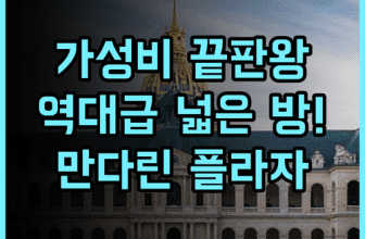 만다린 플라자 호텔 추천 후기 넓은 객실과 부대시설이 완벽한 가성비 숙소
