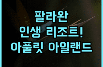 아풀릿 아일랜드 리조트 추천 팔라완 여행에서 만나는 최고의 휴양지 후기