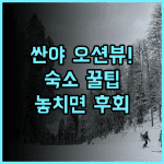 싼야 셩이 오션뷰 호텔 실제 이용후기 및 주변 여행 숙소 팁 총정리