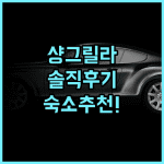 샹그릴라 파 이스턴 타이난 솔직 후기, 타이난 숙소 추천 총정리