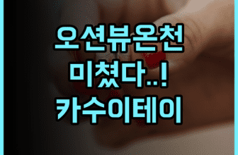 카수이테이 료칸 숙소 후기, 전통 다다미방과 오션뷰 온천이 주는 힐링의 시간들