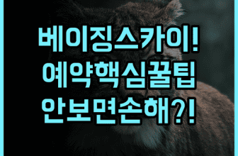 스카이-라인 리조트 베이징 실제 이용후기, 예약 팁과 숙소 팁 총정리