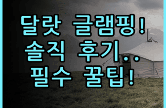 DALART GLAMPING 솔직 후기 달랏 자연 속 글램핑 숙소 팁