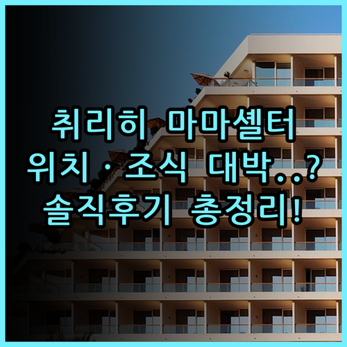 마마 셸터 취리히 숙소 후기, 위치와 조식까지 직접 다녀온 총정리