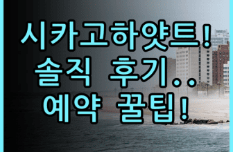 하얏트 플레이스 시카고 리버 노스 숙소 후기와 알찬 예약 팁