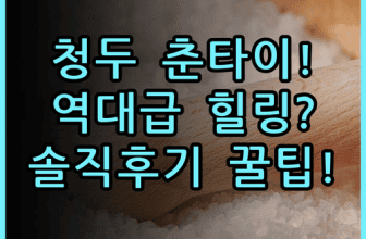 춘타이 웰니스 리조트 청두 여행에서 만난 힐링 공간 솔직 후기
