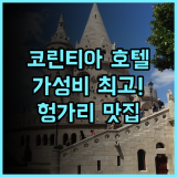 코린티아 호텔 부다페스트 추천 후기 가성비 최고 헝가리식당 물가보다 저렴 수영장 자쿠지 가족여행
