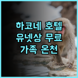 하코네 호텔 고와키엔 추천 후기.. 가성비 좋은 하코네 호텔, 유넷상 무료 이용 혜택 하코네여행 가족여행 온천
