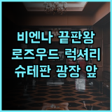 로즈우드 비엔나 후기 슈테판 광장 근처 럭셔리 숙소 최고의 선택