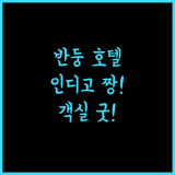 호텔 인디고 반둥 다고 파카르 바이 IHG 넓고 깨끗한 객실과 맛있는 조식! 추천