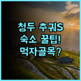 청두 추궈S 호텔 숙소 팁 및 솔직 후기, 먹자골목 근처 편리한 여행을 위한 추천